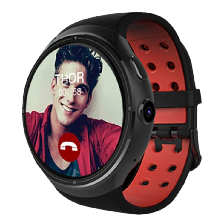 Zeblaze THOR Smart Watch Phone, 1GB+16GB, 1.4inch Super AMOLED Android 5.1, MTK6580 1.3GHz,Quad Core,3G /2G Network, Support Heart Rate Monitor / Pedometer / Bluetooth V4.0 / WiFi / GPS, with Silicone Strap(Black)