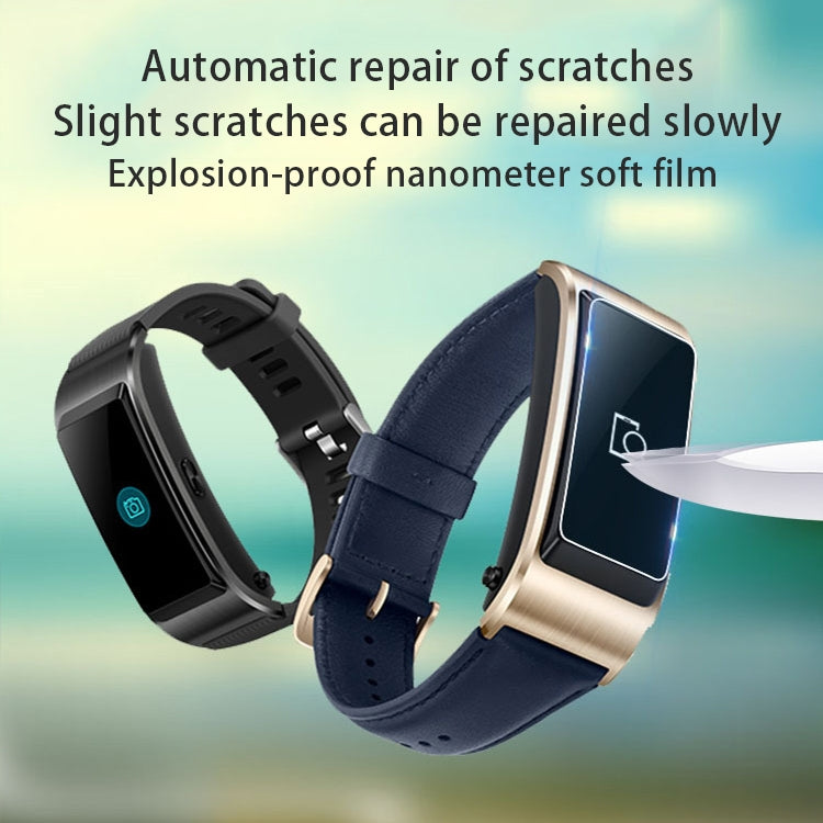 Ultra-thin Curved Edge HD Screen Protector TPU Film for Huawei TalkBand B2