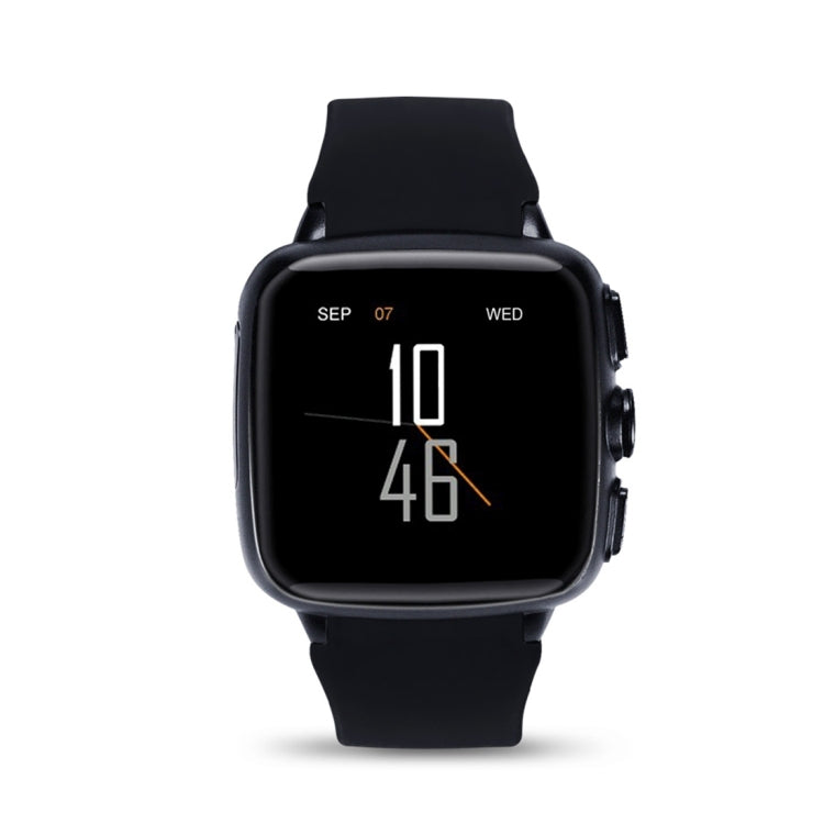 Z01 Smart Watch Phone, 4GB+512MB, Capacitive Touch Screen Android System, MTK6572 Dual Core, 1.2GHz,3G /2G Network, Support Pedometer / Bluetooth V4.0 / WiFi / GPS / FM Radio, with Silicone Strap