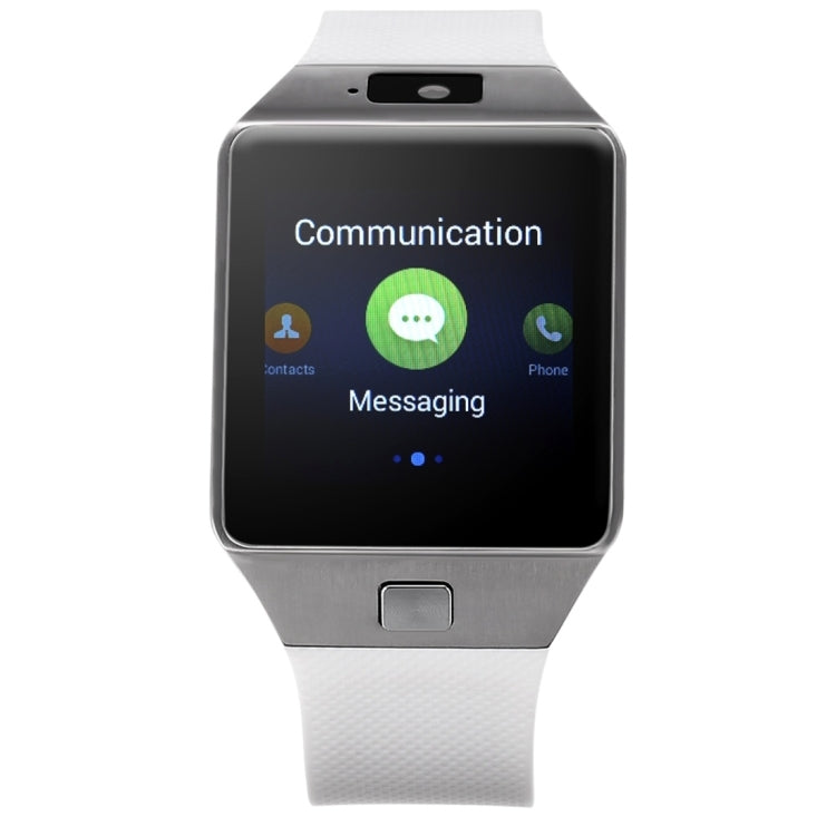 QW09 Smart Watch Phone, 512MB+4GB, 1.54inch LCD Capacitive Touch Screen Android 4.4.2, MTK6572A Dual Core, 1.2GHz,3G /2G Network, Support Pedometer / Bluetooth V4.0 / WiFi / Phone Anti-lost, with Silicone Strap