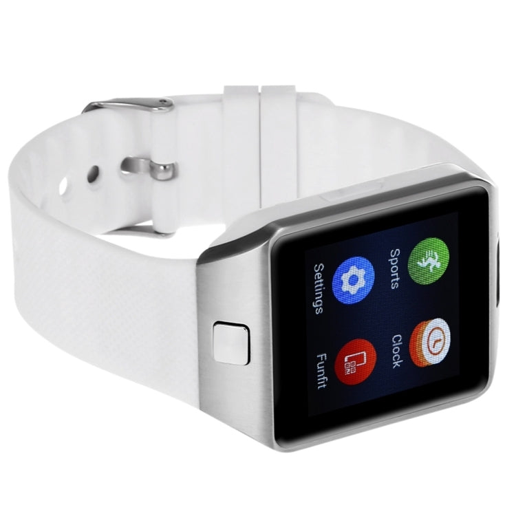 QW09 Smart Watch Phone, 512MB+4GB, 1.54inch LCD Capacitive Touch Screen Android 4.4.2, MTK6572A Dual Core, 1.2GHz,3G /2G Network, Support Pedometer / Bluetooth V4.0 / WiFi / Phone Anti-lost, with Silicone Strap