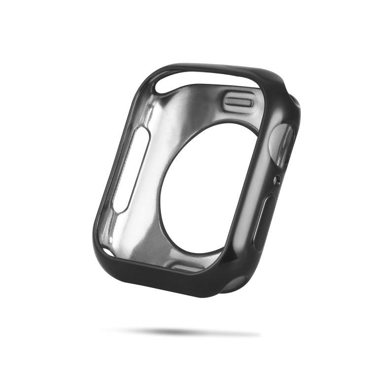 DUX DUCIS  Electroplated TPU Soft Shell Protective Back Cover Frame for Apple Watch Series 4  40mm(Black)