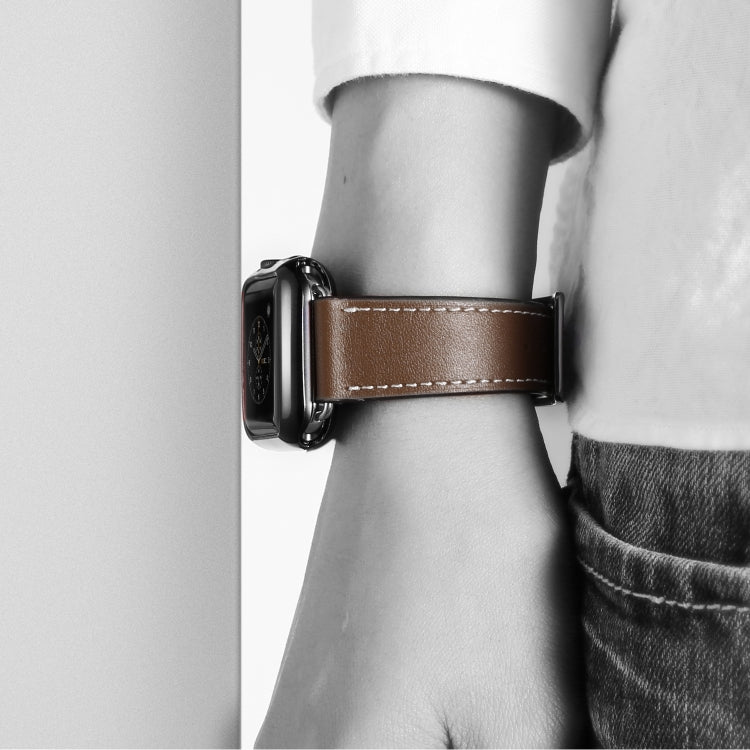 DUX DUCIS  Electroplated TPU Soft Shell Protective Back Cover Frame for Apple Watch Series 4  40mm(Black)