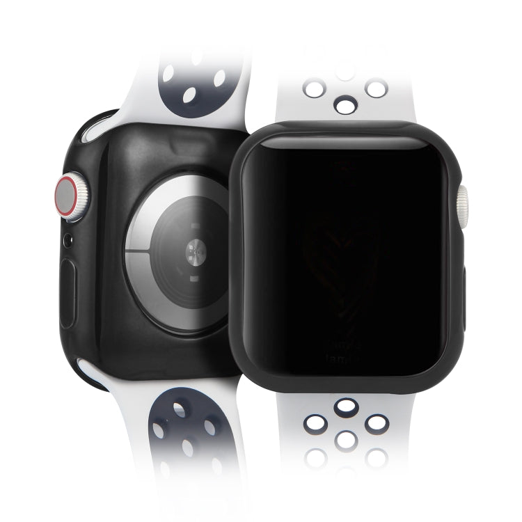 DUX DUCIS  Electroplated TPU Soft Shell Protective Back Cover Frame for Apple Watch Series 4  40mm(Black)