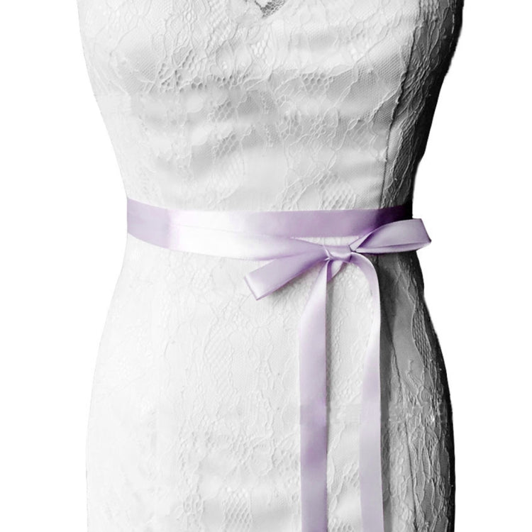 Women Handmade Beaded Rhinestone Ribbon Lacing Wedding Belt Lady Bride Waistband Waist Belt