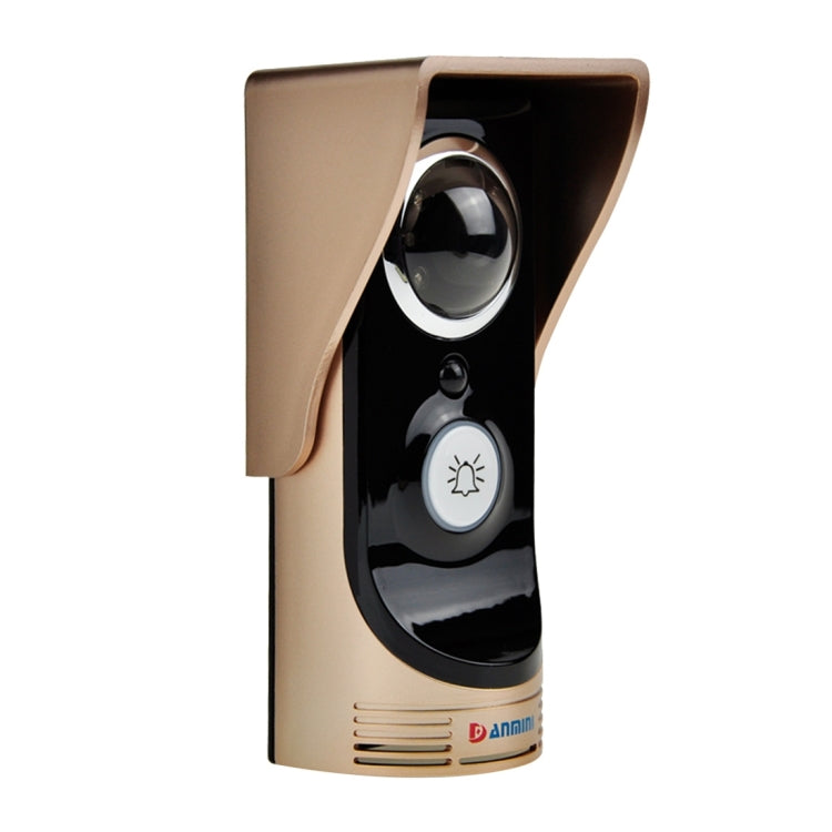 Waterproof WiFi Remote Video Intercom Doorbell with 1/3 inch 1.0MP Camera, Support iOS & Android APP, Waterproof Level: IP55