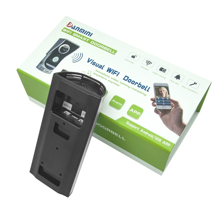 Waterproof WiFi Remote Video Intercom Doorbell with 1/3 inch 1.0MP Camera, Support iOS & Android APP, Waterproof Level: IP55