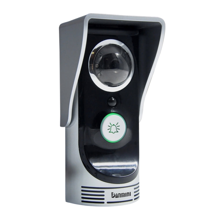 Waterproof WiFi Remote Video Intercom Doorbell with 1/3 inch 1.0MP Camera, Support iOS & Android APP, Waterproof Level: IP55