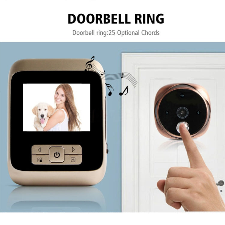 M530 3.0 inch TFT Display 3.0MP Camera Video Digital Door Viewer, Support TF Card (32GB Max) & Infrared Night Vision