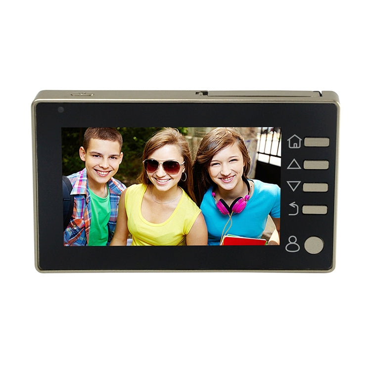 M4300D 4.3 inch TFT Color Display Screen 3.0MP Security Camera Video Smart Doorbell, Support TF Card (32GB Max) & Night Vision & Motion Detection