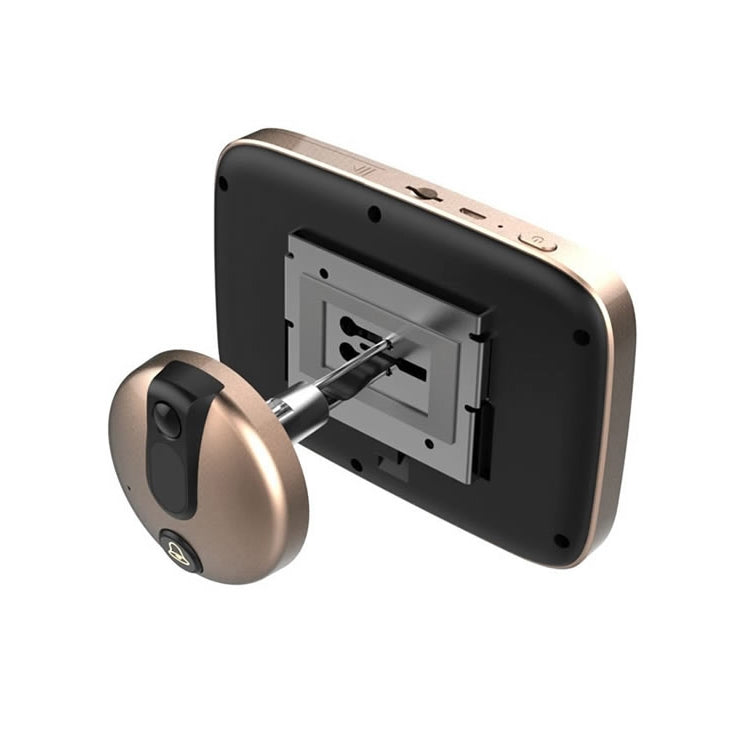 M100 4.3 inch Display Screen 2.0MP Security Camera Video Smart Doorbell, Support TF Card (32GB Max) & Night Vision & Motion Detection