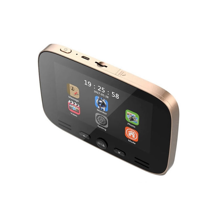 M100 4.3 inch Display Screen 2.0MP Security Camera Video Smart Doorbell, Support TF Card (32GB Max) & Night Vision & Motion Detection