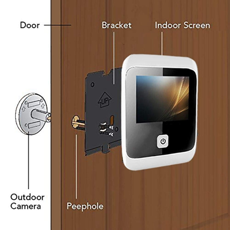SN530S 3.0 inch Screen 1.0MP Security Camera Digital Peephole Door Viewer