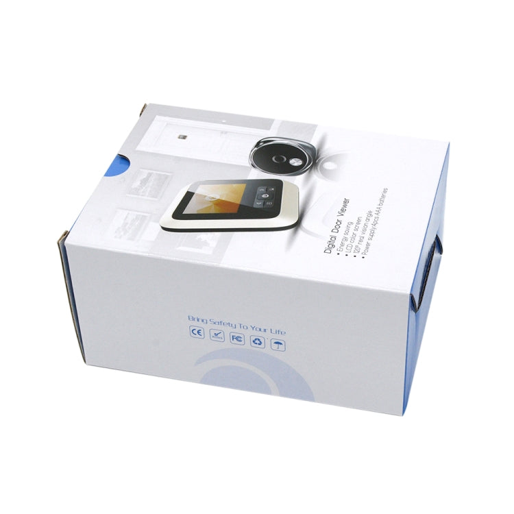 SF530 3.0 inch Screen 0.3MP Security Camera No Disturb Peephole Viewer, Support TF Card & Infrared Night Vision