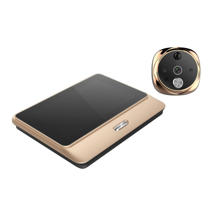 SN-W1 5.0 inch Screen WiFi Smart 720P Security Camera Peephole Viewer, Android Quad Core, 512MB+4GB, Support Voice Alarm & Remote Monitor & Two-way Intercom & Infrared Night Vision