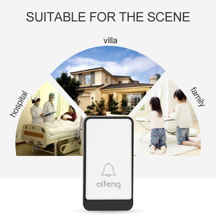 AITENG V029J Wireless Batteryless WIFI Doorbell,