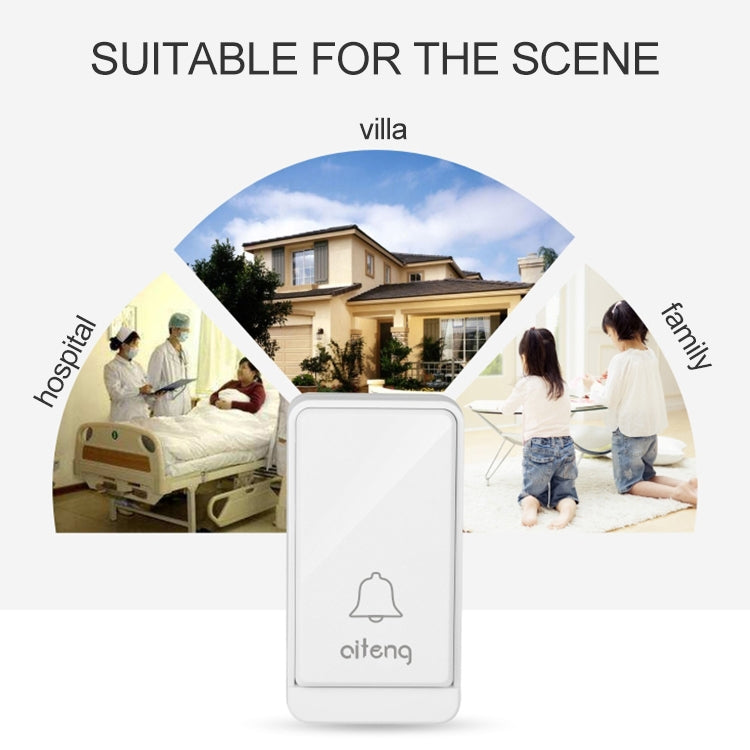 AITENG V026J Wireless Batteryless WIFI Doorbell,