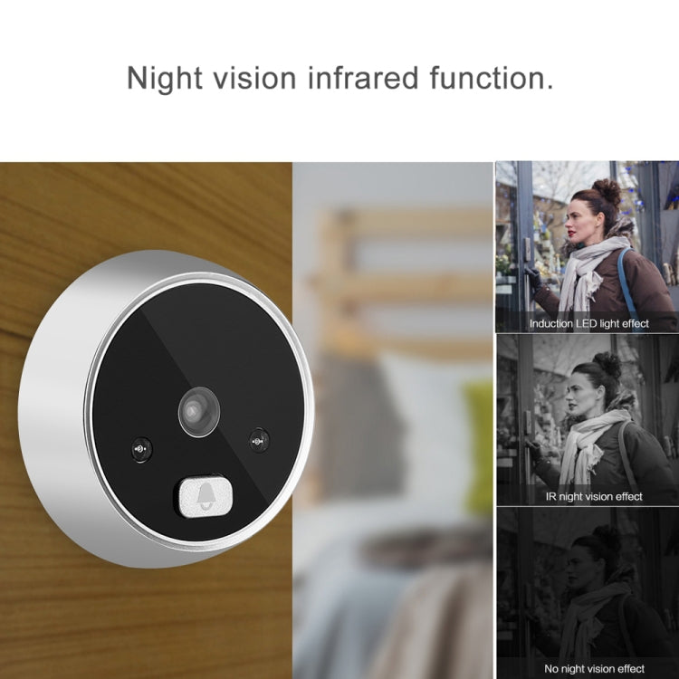 SY-2 3.0 inch Screen Video Visual Doorbell, Support Night Vision & Multi-languages & 32GB TF Card