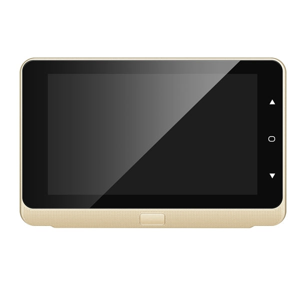N08 2.0 Million Pixels 5.0 inch OLED Screen Smart Cat Eye Video Doorbell (Gold)