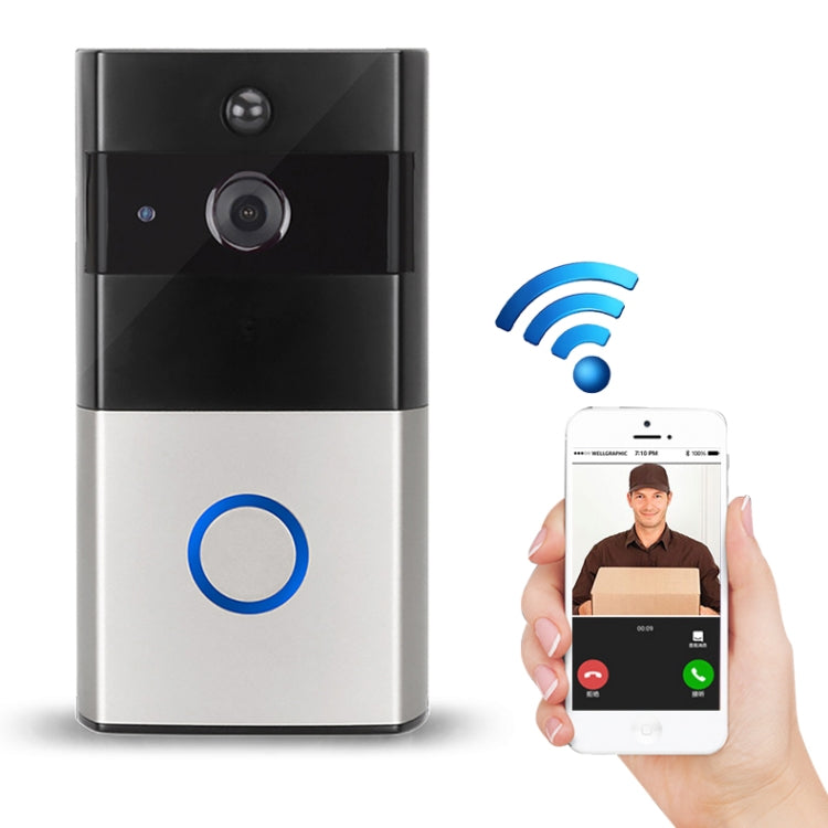 WF06 HD 720P Security Camera Smart WiFi Intercom Video Doorbell, Support Infrared Night Vision / Motion Detection