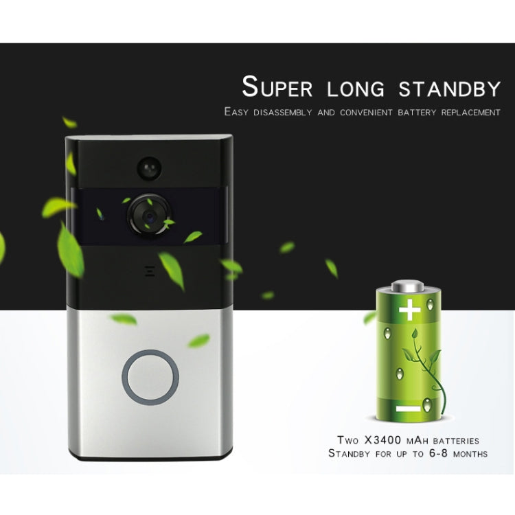 WF06 HD 720P Security Camera Smart WiFi Intercom Video Doorbell, Support Infrared Night Vision / Motion Detection