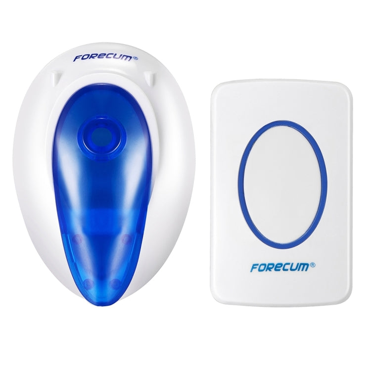 Forecum 7 Wireless Smart Home Doorbell with Single Receiver, Remote Control Distance: 200m (Open Air), EU Plug