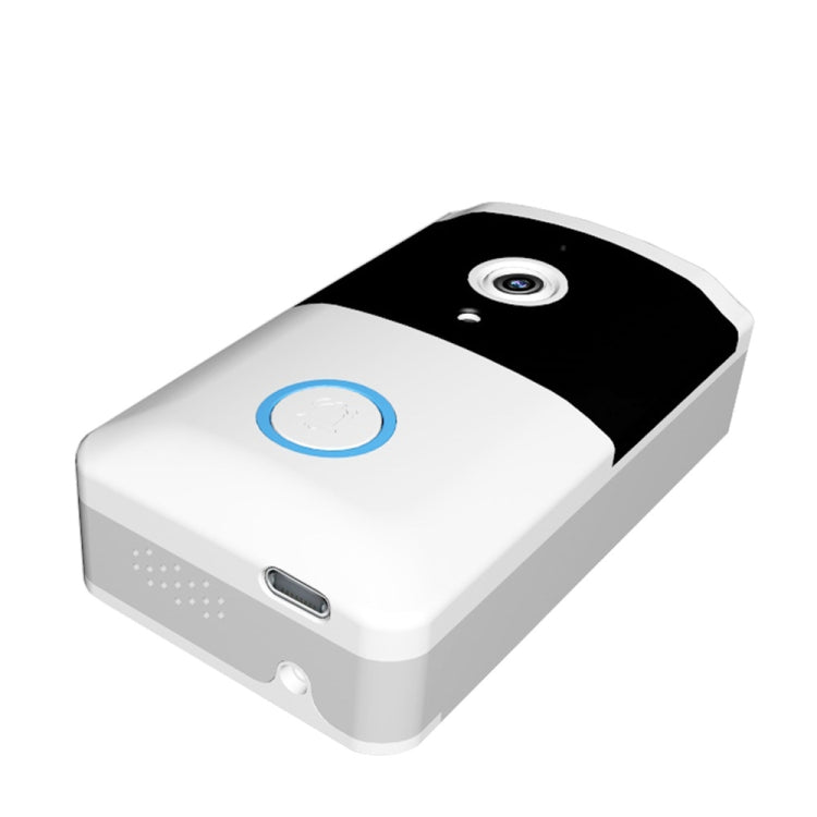 DoorBell i5 Smart Doorbell HD Wireless Bluetooth WiFi Security Camera Visual Doorbells Anti-theft Support Bidirectional Voice Intercom  - White