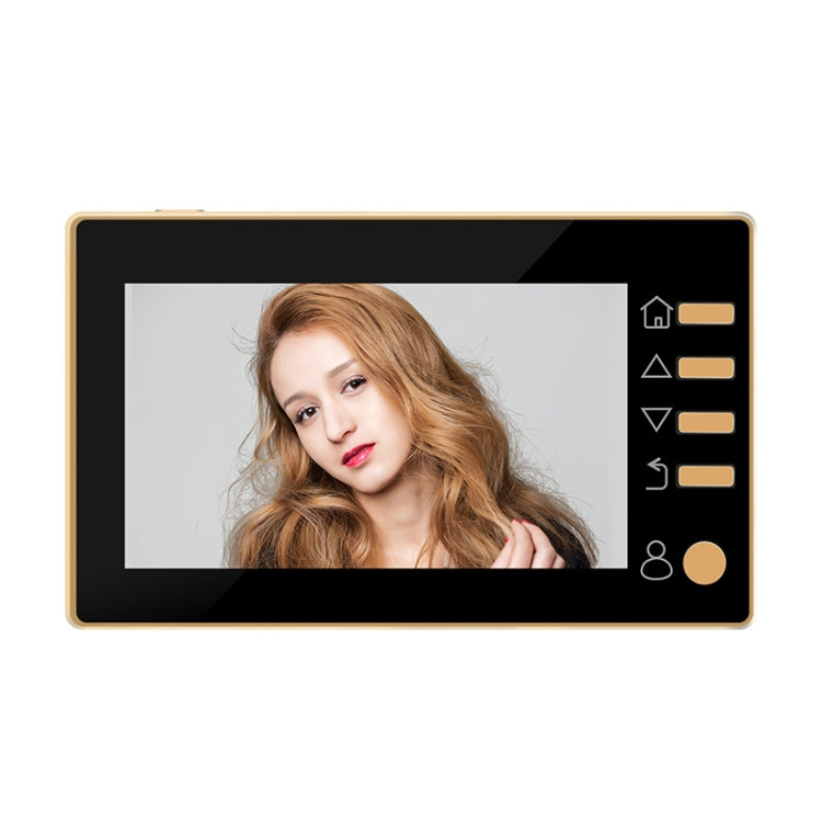 Danmini W10 4.3 inch Smart Electronic Cat Eye Household Visible Doorbell 300000 Pixels Camera Support Infrared Night Vision & TF Card