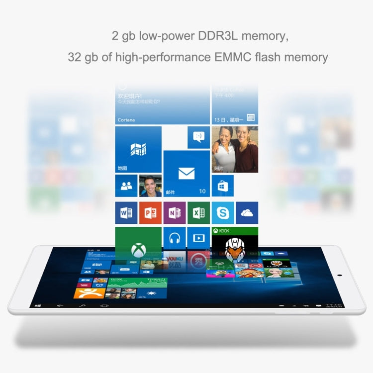 Teclast X80 Pro Dual OS, 8.0 inch, 2GB+32GB, Windows 10 & Android 5.1, Intel Cherry Trail X5 Z8350 1.44-1.84GHz, HDMI, OTG, WiFi, Bluetooth