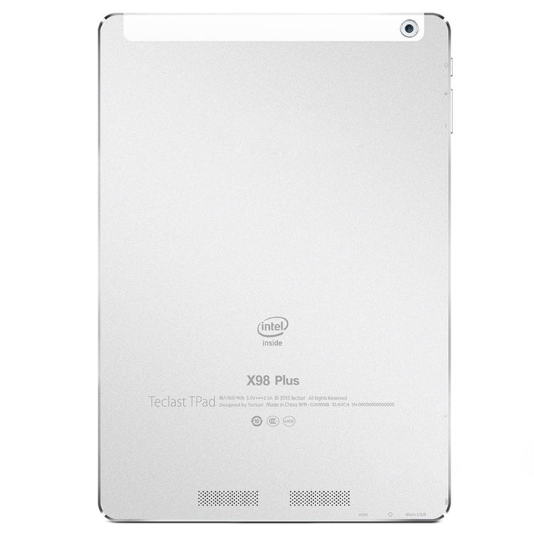 Teclast X98 Plus 3G Dual OS, 4GB+64GB, 9.7 inch Windows 10 & Android 5.1, Intel Cherry Trail X5-Z8300 1.44-1.84GHz