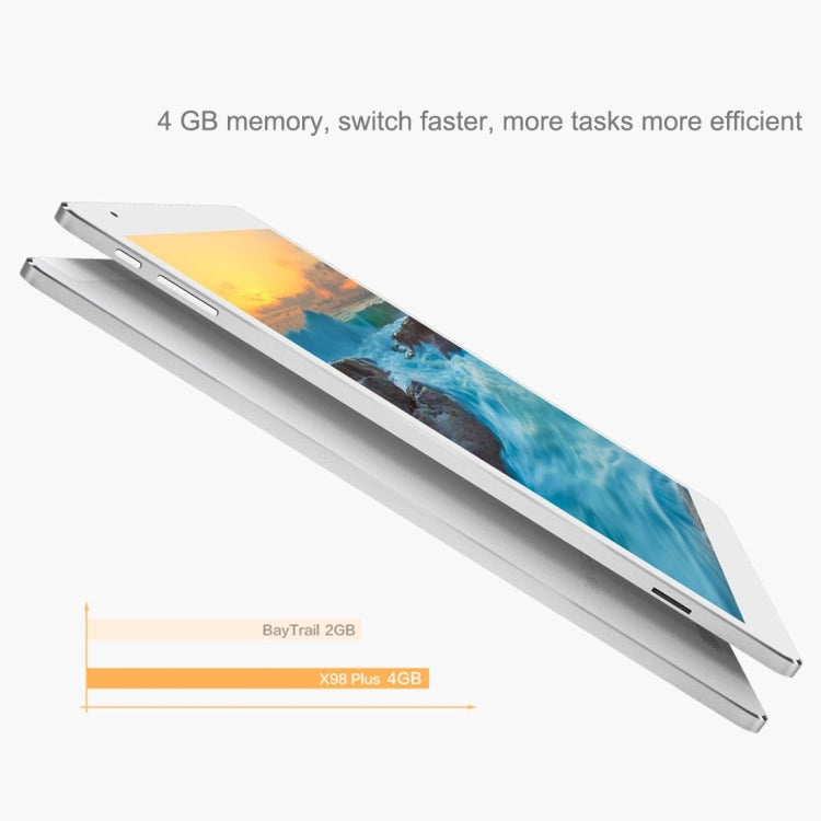 Teclast X98 Plus 3G Dual OS, 4GB+64GB, 9.7 inch Windows 10 & Android 5.1, Intel Cherry Trail X5-Z8300 1.44-1.84GHz