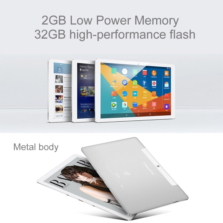 Teclast X16 Plus, 2GB+32GB, 10.6 inch Remix 2.0 Android 5.1 Intel Cherry Trail X5-Z8350 up to 1.84GHz