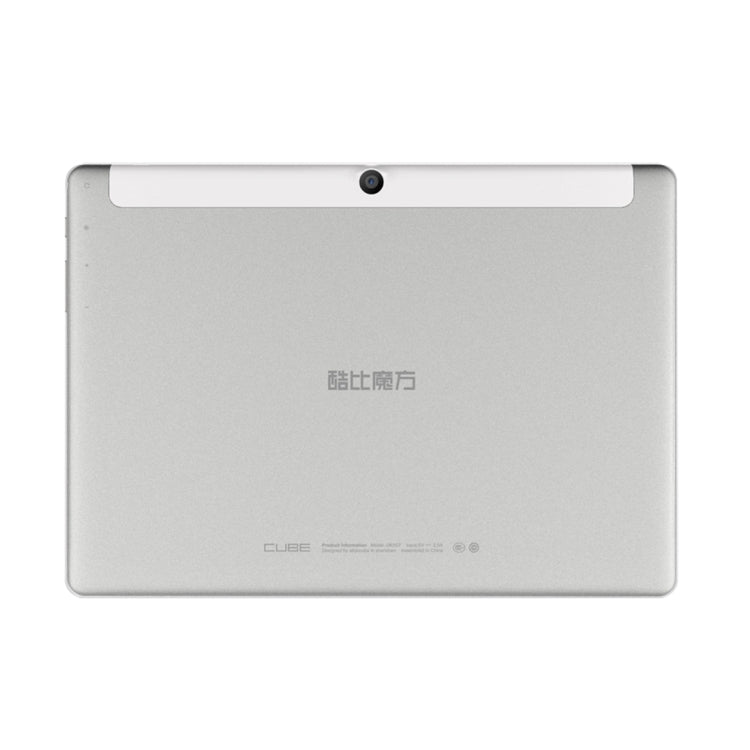 Cube U63 Phone Call Tablet, 9.6 inch, 1GB+16GB, Android 5.1 MTK MT6580 Quad Core 1.3GHz, Support OTG, GPS, Dual SIM, Network: 3G (White + Silver)