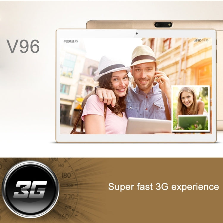 ONDA V96 3G Calling Tablet, 1GB+16GB, CE / FCC / ROHS / WEEE Certificated, Built-in Dual Speakers, 9.6 inch ONDA ROM 2.0 Android OS, MTK6582 Quad Core 1.3GHz, Support 128GB TF Card, 4K Video Decoding, WiFi, Bluetooth, Micrcast Connecting