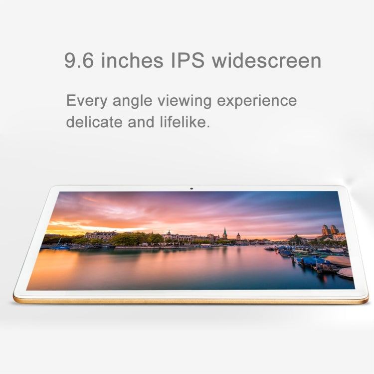 ONDA V96 3G Calling Tablet, 1GB+16GB, CE / FCC / ROHS / WEEE Certificated, Built-in Dual Speakers, 9.6 inch ONDA ROM 2.0 Android OS, MTK6582 Quad Core 1.3GHz, Support 128GB TF Card, 4K Video Decoding, WiFi, Bluetooth, Micrcast Connecting