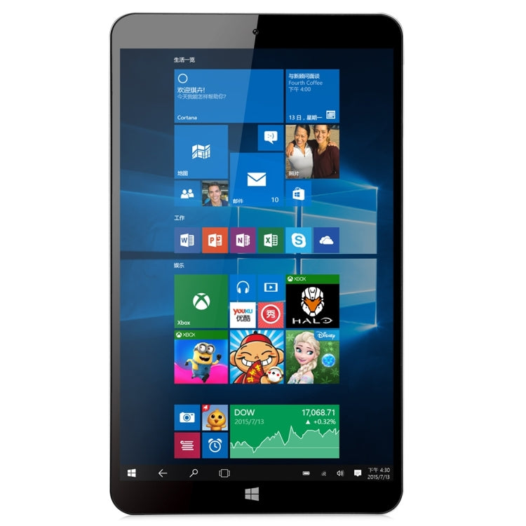 ONDA V891w CH Tablet, 8.9 inch, 2GB+32GB, CE / FCC / ROHS / WEEE Certificated, Built-in O-Box Sound Chamber, Windows 10 + Android 5.1 Dual OS, Intel Cherry Trail Atom X5 Quad Core, RAM: 2GB, Support 128GB TF Card, 4K Video WiDi Output
