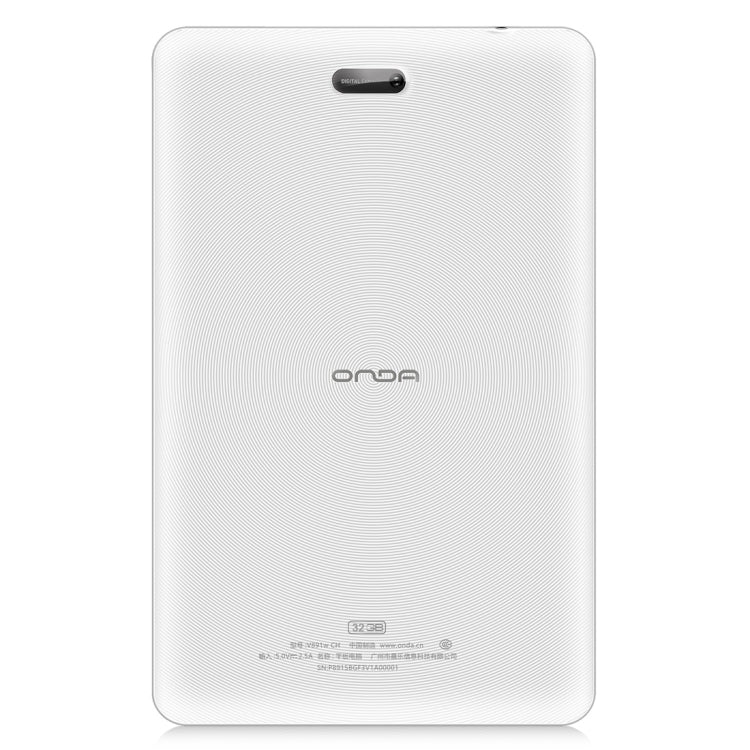 ONDA V891w CH Tablet, 8.9 inch, 2GB+32GB, CE / FCC / ROHS / WEEE Certificated, Built-in O-Box Sound Chamber, Windows 10 + Android 5.1 Dual OS, Intel Cherry Trail Atom X5 Quad Core, RAM: 2GB, Support 128GB TF Card, 4K Video WiDi Output