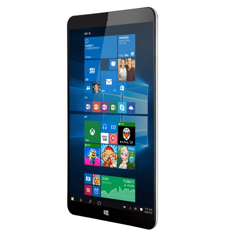 ONDA V891w CH Tablet, 8.9 inch, 2GB+32GB, CE / FCC / ROHS / WEEE Certificated, Built-in O-Box Sound Chamber, Windows 10 + Android 5.1 Dual OS, Intel Cherry Trail Atom X5 Quad Core, RAM: 2GB, Support 128GB TF Card, 4K Video WiDi Output