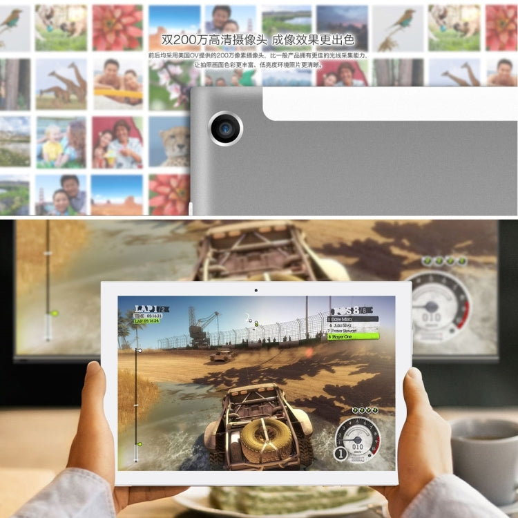 Teclast X10 Plus Tablet, 2GB+32GB, Dual Camera, with Docking Port and DC Port, 10.1 inch Screen Android 5.1 OS, Intel Cherry Trail X5, Support 128GB Micro SD Card, 4K Video(Grey)