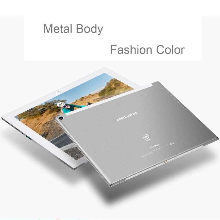 Teclast X10 Plus Tablet, 2GB+32GB, Dual Camera, with Docking Port and DC Port, 10.1 inch Screen Android 5.1 OS, Intel Cherry Trail X5, Support 128GB Micro SD Card, 4K Video(Grey)