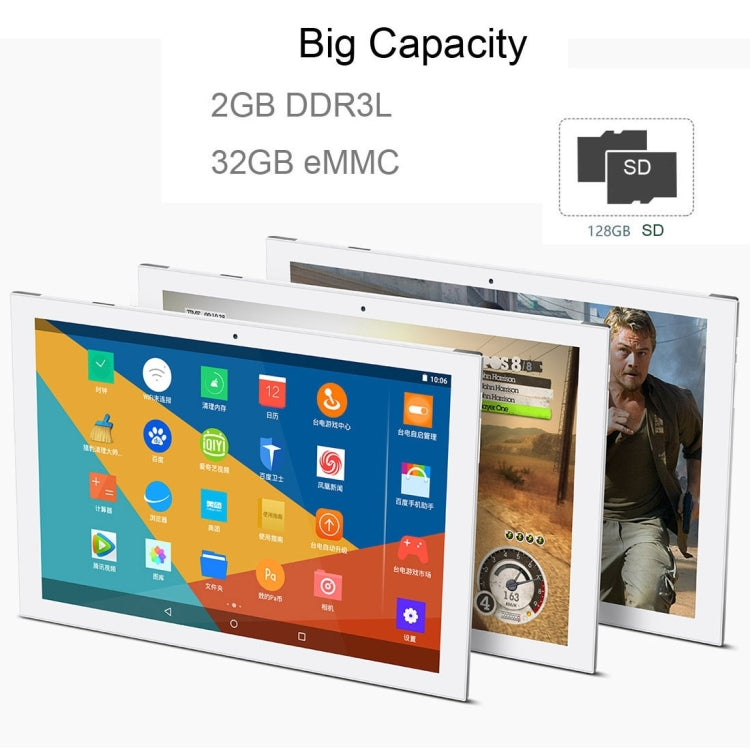 Teclast X10 Plus Tablet, 2GB+32GB, Dual Camera, with Docking Port and DC Port, 10.1 inch Screen Android 5.1 OS, Intel Cherry Trail X5, Support 128GB Micro SD Card, 4K Video(Grey)