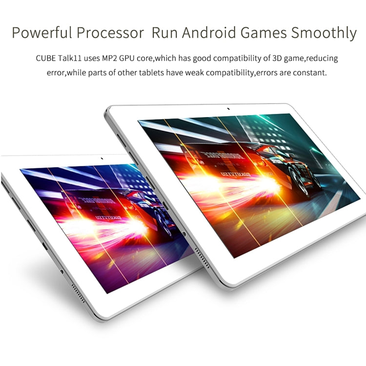 Cube Talk11 Tablet PC 16GB, 10.6 inch 3G Phone Call Android 5.1, MTK8321 Quad Core up to 1.3GHz, RAM: 1GB