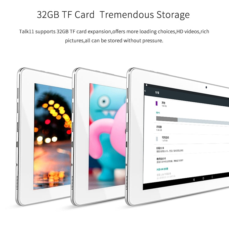 Cube Talk11 Tablet PC 16GB, 10.6 inch 3G Phone Call Android 5.1, MTK8321 Quad Core up to 1.3GHz, RAM: 1GB