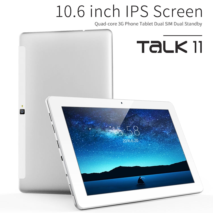 Cube Talk11 Tablet PC 16GB, 10.6 inch 3G Phone Call Android 5.1, MTK8321 Quad Core up to 1.3GHz, RAM: 1GB
