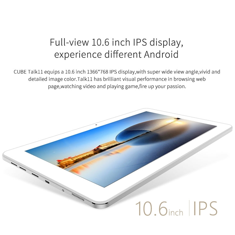 Cube Talk11 Tablet PC 16GB, 10.6 inch 3G Phone Call Android 5.1, MTK8321 Quad Core up to 1.3GHz, RAM: 1GB
