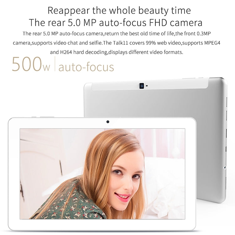 Cube Talk11 Tablet PC 16GB, 10.6 inch 3G Phone Call Android 5.1, MTK8321 Quad Core up to 1.3GHz, RAM: 1GB