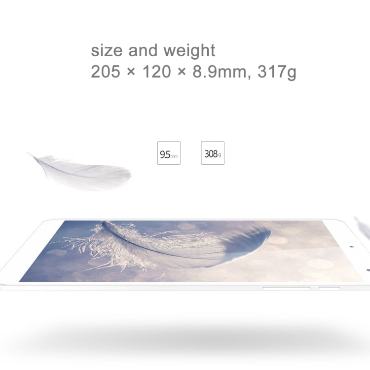 ONDA V80 Tablet, 8.0 inch, 1GB+8GB, CE / FCC / ROHS / WEEE Certificated, Dual Camera, Android Lollipop 5.1 OS, AllWinner A64 Quad-core 1.3GHz, Support 4K Video Decoding, 128GB Micro SD / TF Card, WiFi, Bluetooth, Micrcast Connecting(White)