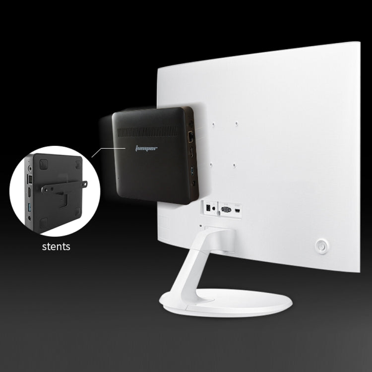 Jumper EZBox Z8 Mini PC, Intel Atom X5-Z8350 Processor Quad Core up to 1.92GHz, RAM: 2GB, ROM: 32GB, Support HDMI / VGA