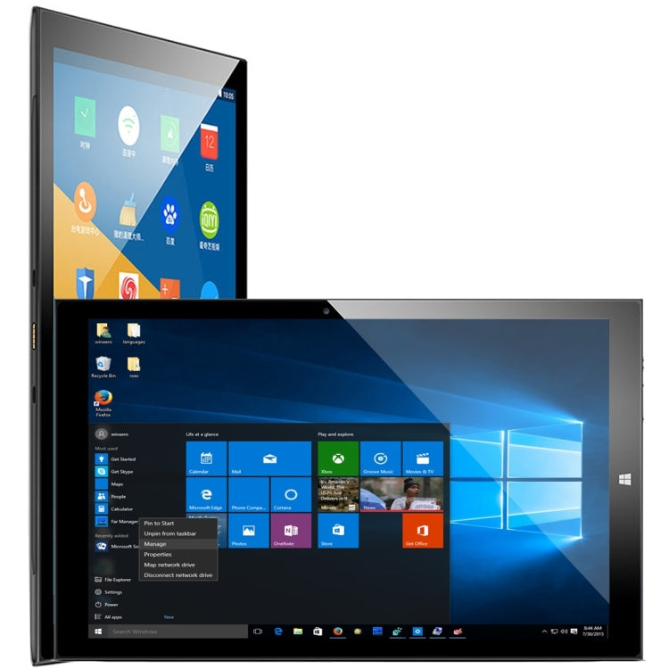 Teclast Tbook 16 Dual OS, 4GB+64GB, 11.6 inch Android 5.1 + Windows 10 Intel Cherry Trail X5-Z8300 Quad Core 1.84GHz(Black)