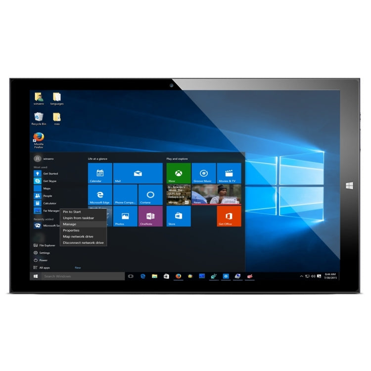 Teclast Tbook 16 Dual OS, 4GB+64GB, 11.6 inch Android 5.1 + Windows 10 Intel Cherry Trail X5-Z8300 Quad Core 1.84GHz(Black)